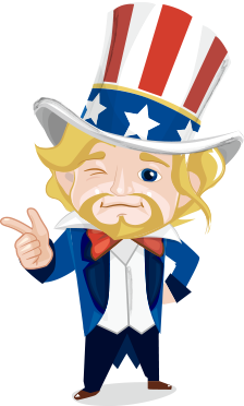 엉클샘 캐릭터 이미지